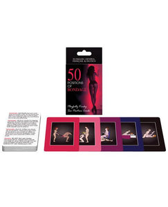 50 Positions of Bondage Sex Card Game - Red Light Erotica